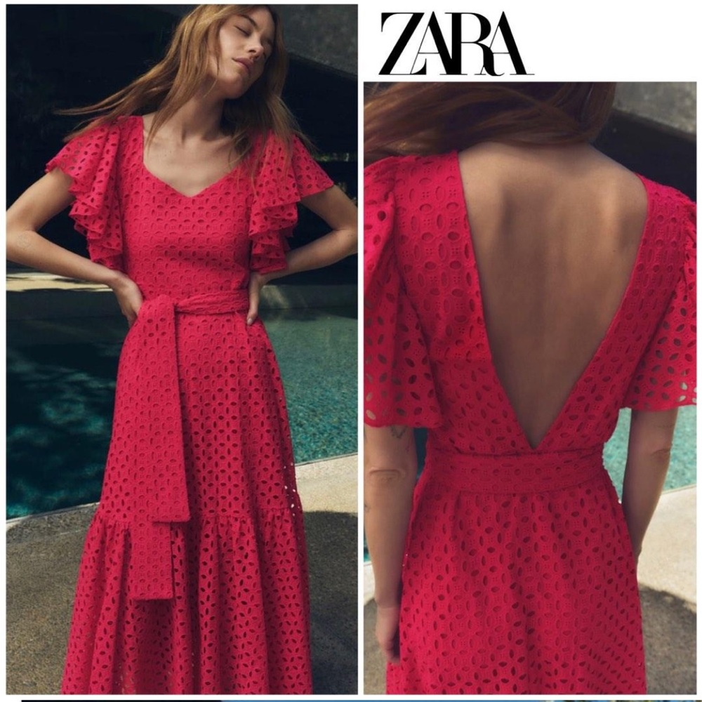 Zara maxi dress Large